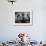 Naked Hindu Holy Man Performs Rituals on Banks of River Ganges During the Kumbh Mela in India-null-Framed Photographic Print displayed on a wall