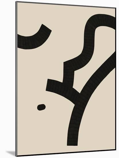 Naked Linear - Focus-Kristine Hegre-Mounted Giclee Print