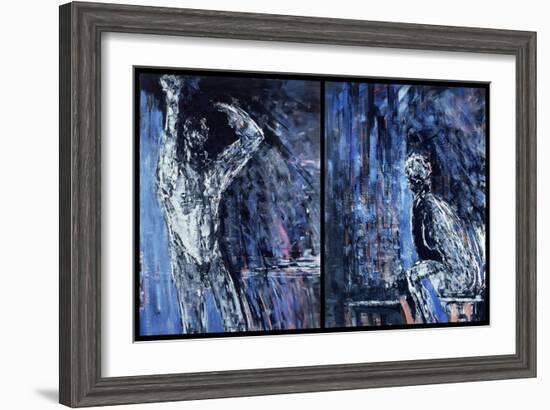 Naked Man and Naked Woman, 1990-Stephen Finer-Framed Giclee Print