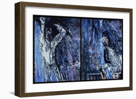 Naked Man and Naked Woman, 1990-Stephen Finer-Framed Giclee Print