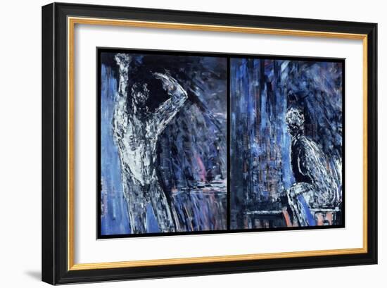 Naked Man and Naked Woman, 1990-Stephen Finer-Framed Giclee Print