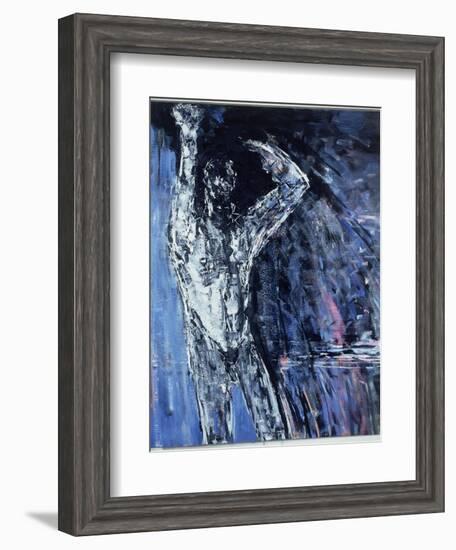 Naked Man, Left Hand Panel of a Diptych, 1990-Stephen Finer-Framed Giclee Print