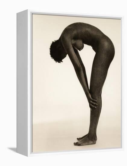 Naked Woman Bending Over-Cristina-Framed Premier Image Canvas