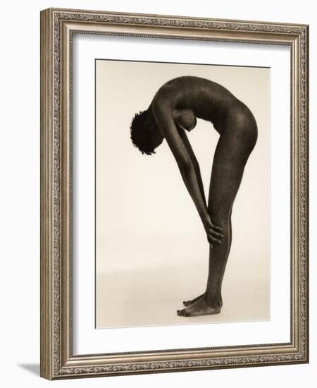 Naked Woman Bending Over-Cristina-Framed Photographic Print