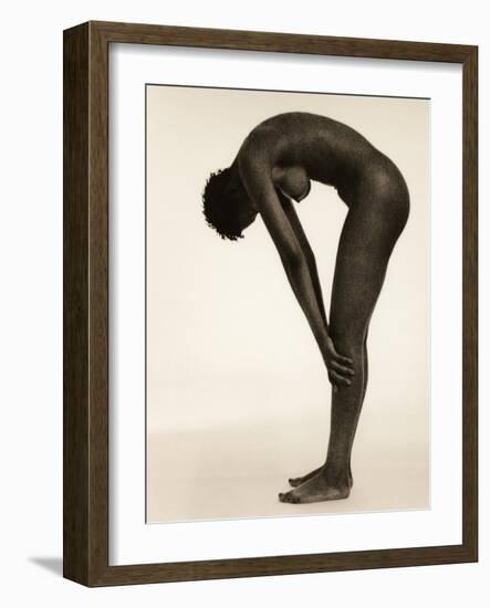 Naked Woman Bending Over-Cristina-Framed Photographic Print