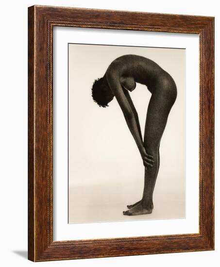 Naked Woman Bending Over-Cristina-Framed Photographic Print