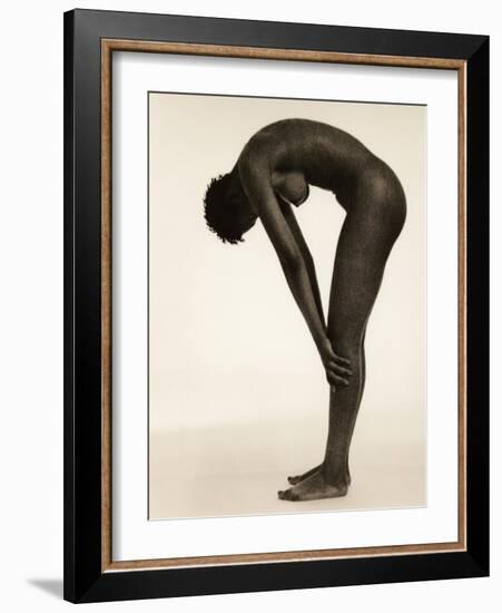 Naked Woman Bending Over-Cristina-Framed Photographic Print