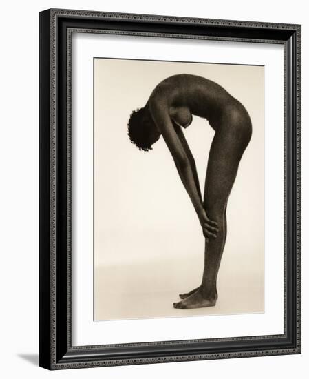 Naked Woman Bending Over-Cristina-Framed Photographic Print