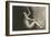 Naked Woman Eating Grapes-null-Framed Art Print