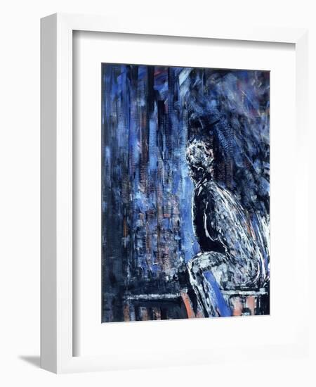 Naked Woman, Right Hand Panel of a Diptych, 1990-Stephen Finer-Framed Giclee Print