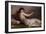Naked Woman with Little Bird (Nudo Con Uccellino)-Demetrio Cosola-Framed Giclee Print