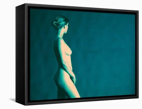 Naked Woman-Cristina-Framed Premier Image Canvas