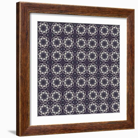 Namaste Pattern-Fractalicious-Framed Premium Giclee Print