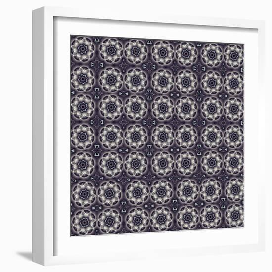 Namaste Pattern-Fractalicious-Framed Premium Giclee Print