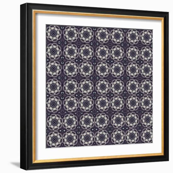 Namaste Pattern-Fractalicious-Framed Premium Giclee Print