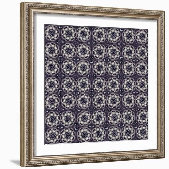 Namaste Pattern-Fractalicious-Framed Giclee Print