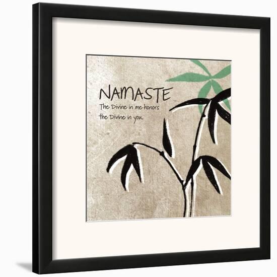 Namaste-Linda Woods-Framed Art Print