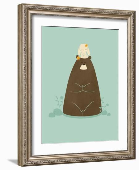 Namaste-Jay Fleck-Framed Art Print