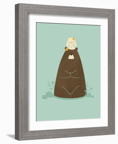 Namaste-Jay Fleck-Framed Art Print