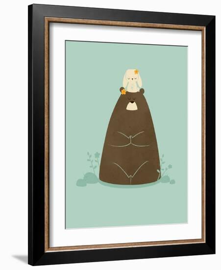 Namaste-Jay Fleck-Framed Art Print