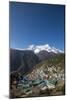 Namche Bazaar is last town during trek to Everest Base Camp, Khumbu (Everest), Nepal, Himalayas-Alex Treadway-Mounted Photographic Print