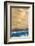 Namibia. Aerial of Namibian Sand Dunes Meeting the Atlantic Ocean-Janet Muir-Framed Photographic Print