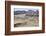 Namibia, Damaraland. Aerial view of the mountains and red rocks of Damaraland.-Ellen Goff-Framed Photographic Print