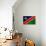 Namibia Flag Design with Wood Patterning - Flags of the World Series-Philippe Hugonnard-Premium Giclee Print displayed on a wall