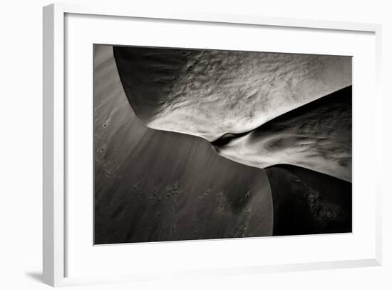 Namibia, Namib Desert. Aerial View of Sand Dunes-Bill Young-Framed Photographic Print