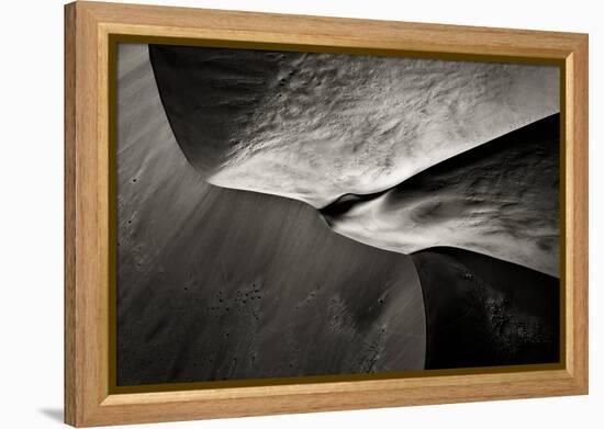 Namibia, Namib Desert. Aerial View of Sand Dunes-Bill Young-Framed Premier Image Canvas