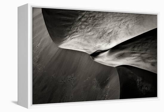 Namibia, Namib Desert. Aerial View of Sand Dunes-Bill Young-Framed Premier Image Canvas