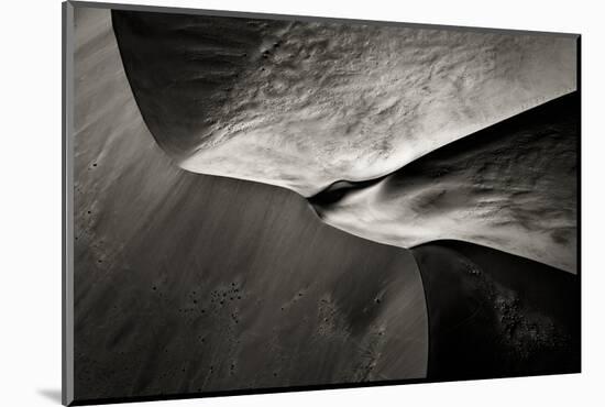 Namibia, Namib Desert. Aerial View of Sand Dunes-Bill Young-Mounted Photographic Print