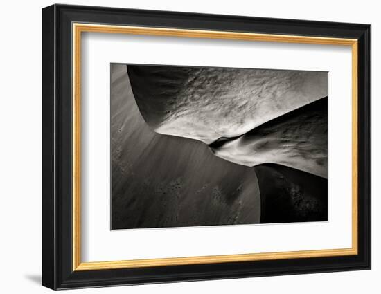 Namibia, Namib Desert. Aerial View of Sand Dunes-Bill Young-Framed Photographic Print