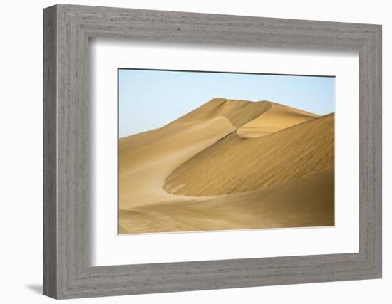 Namibia, Namib Desert. Pinwheel Pattern on Sand Dunes-Wendy Kaveney-Framed Photographic Print