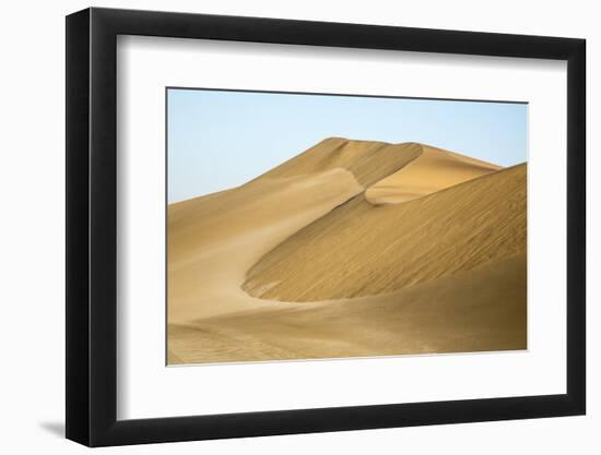 Namibia, Namib Desert. Pinwheel Pattern on Sand Dunes-Wendy Kaveney-Framed Photographic Print