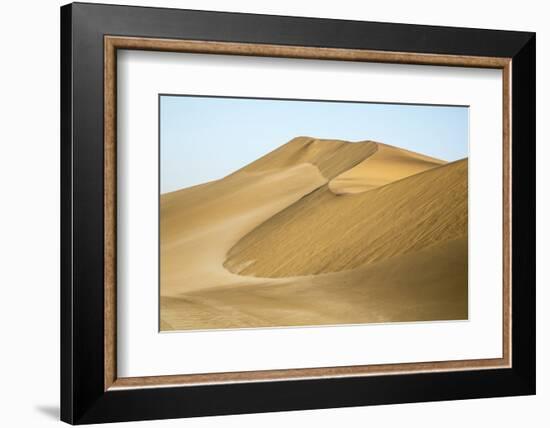 Namibia, Namib Desert. Pinwheel Pattern on Sand Dunes-Wendy Kaveney-Framed Photographic Print