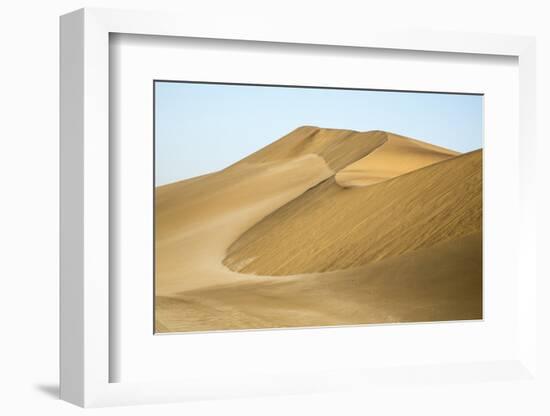 Namibia, Namib Desert. Pinwheel Pattern on Sand Dunes-Wendy Kaveney-Framed Photographic Print