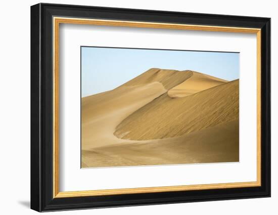 Namibia, Namib Desert. Pinwheel Pattern on Sand Dunes-Wendy Kaveney-Framed Photographic Print