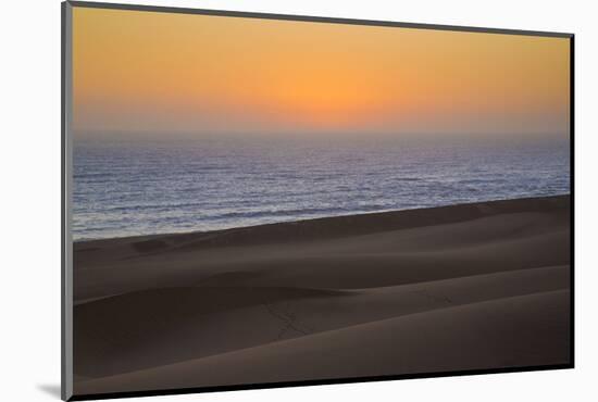 Namibia, Namib Desert, Swakopmund. Sunset on Skeleton Coast-Wendy Kaveney-Mounted Photographic Print