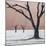 Namibia, Namib-Naukluft Park, Dead Vlei. Three Dead Trees at Sunrise-Wendy Kaveney-Mounted Photographic Print