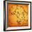 Namibia on Actual Map of Africa-michal812-Framed Premium Giclee Print