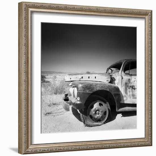Namibia Rotten Car-Nina Papiorek-Framed Photographic Print