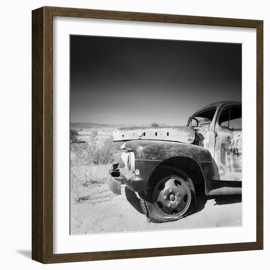 Namibia Rotten Car-Nina Papiorek-Framed Photographic Print