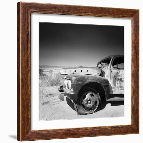 Namibia Rotten Car-Nina Papiorek-Framed Photographic Print