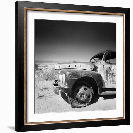 Namibia Rotten Car-Nina Papiorek-Framed Photographic Print