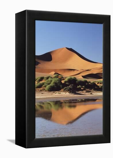 Namibia, Sossusvlei Region, Sand Dunes-Gavriel Jecan-Framed Premier Image Canvas