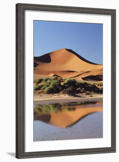 Namibia, Sossusvlei Region, Sand Dunes-Gavriel Jecan-Framed Photographic Print