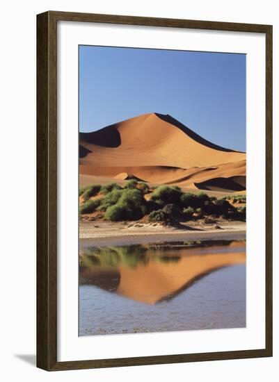 Namibia, Sossusvlei Region, Sand Dunes-Gavriel Jecan-Framed Photographic Print