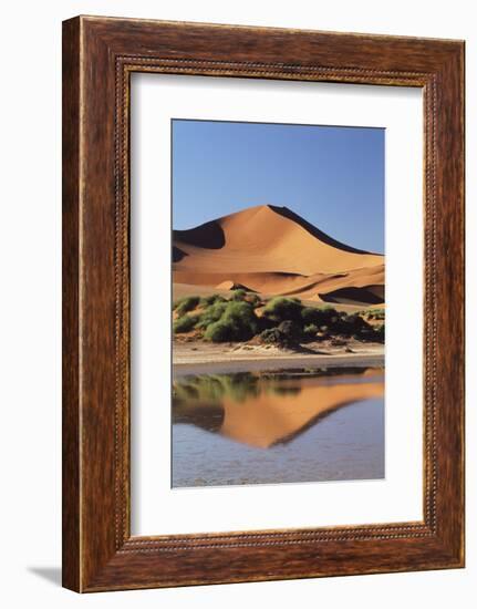 Namibia, Sossusvlei Region, Sand Dunes-Gavriel Jecan-Framed Photographic Print