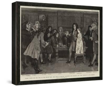 Naming Toasts For The Year At The Kit Cat Club Giclee Print Charles Green Art Com